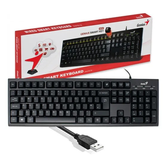 Teclado Genius Smart Kb-100 Negro