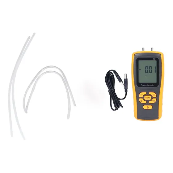 Handheld Air Pressure Meter,dual Port Ga Manometer