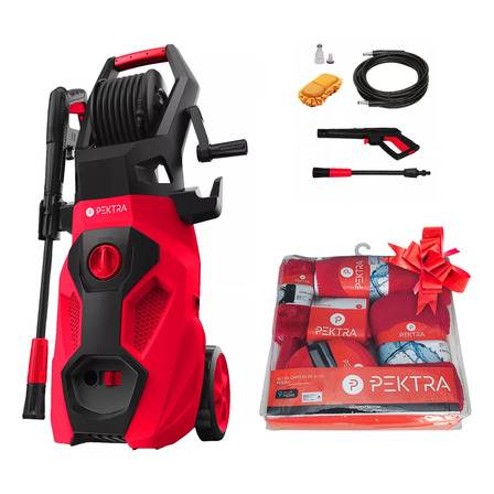 Hidrolavadora Pektra 2000w Autostop + Set Limpieza De Regalo Hidrolavadora Pektra 2000w Autostop + Set Limpieza De Regalo