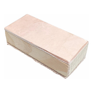Strop Couro Natural Duplo Faca Canivete Afiar Amolar 10cm Strop Couro Natural Duplo Faca Canivete Afiar Amolar 10cm