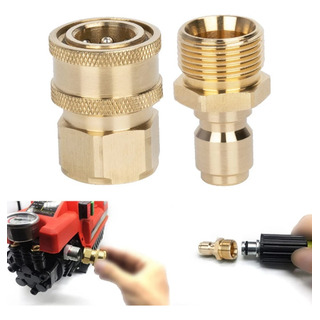Kit Adaptador Hidrolavadora M22 3/8 Conexión Rápida Kit Adaptador Hidrolavadora M22 3/8 Conexión Rápida