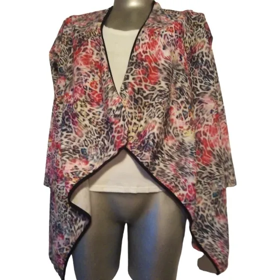Blusón ,kardashian Estampado Para Dama, Talla Única, Nuevo