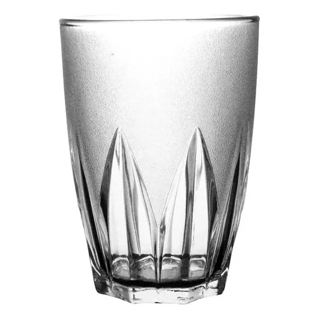 Vaso De Vidrio Pavonado Lottus X 6 Unid 