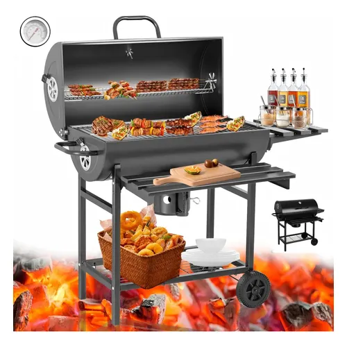 Weber Compact Kettle 18/22インチ Asador De Carbón Weber Compact Kettle Con Termómetro 22'' Negro