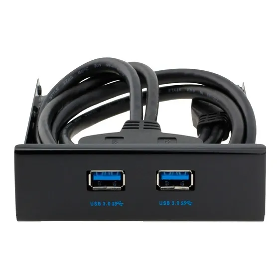 Panel Frontal 2 Puertos Usb 3.0 Bahia 3.5'' Todomicro