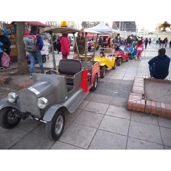 Juego De Parque De Diversiones Plaza Caravana De Autitos