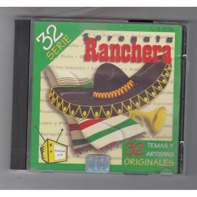 Serenata Ranchera. Serie 32. Cd Org Usado. Qqd. Zz