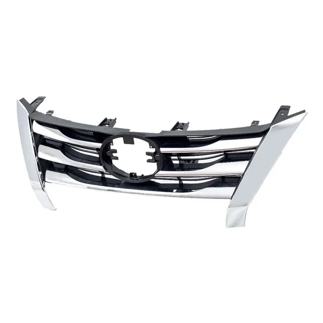 Parrilla De Frente Toyota Hilux 2016 2017 2018 Sw4 Cromada