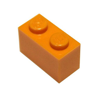 Repuestos Y Piezas De Lego: Ladrillo Naranja (naranja Brilla Repuestos Y Piezas De Lego: Ladrillo Naranja (naranja Brilla