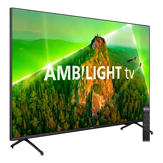 Smart Tv Philips 50  4k Led Google Tv Sistema De Voz -bivolt