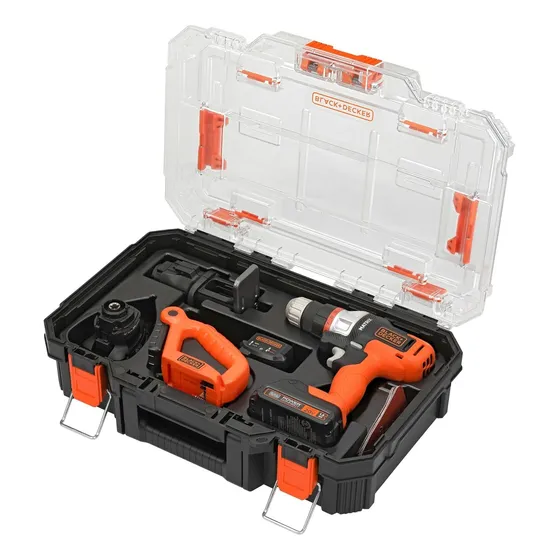 Taladro Black+decker Mtx20k4-ar Matrix Inalámbrico 4 Cabezal