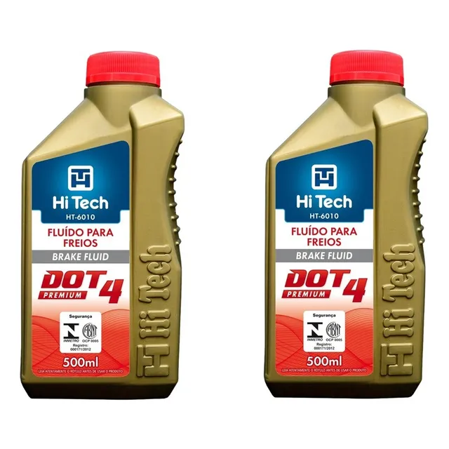 Fluido Freio Dot 4 500ml Ford Fiesta Ecosport Focus Ka Kit2