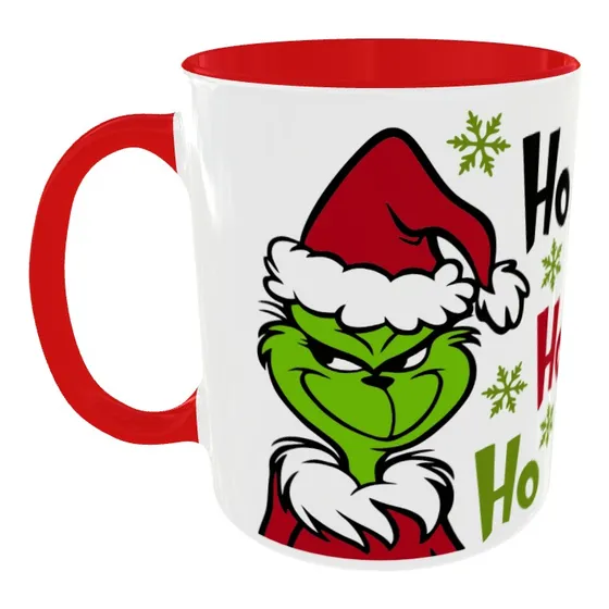 Mugs El Grinch De La Navidad Version 4.0 Pocillo Serie Reds Color Rojo