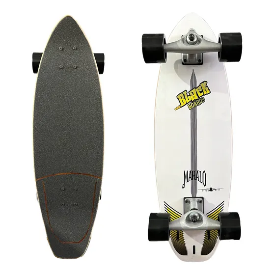 Skate Simulador Do Surf Us Sistema Bucha Carver Cx 