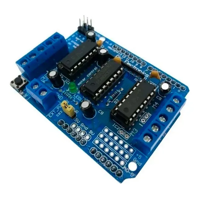 Motor Shield L293d Driver Ponte H Motor De Passo Servo
