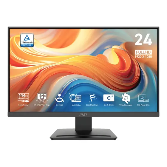 Monitor Msi Pro Mp243l E14 24 144hz Oficina Gamer