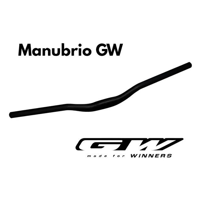 Manubrio Manillar D Aluminio Bicicleta Mtb Gw + Envío Gratis