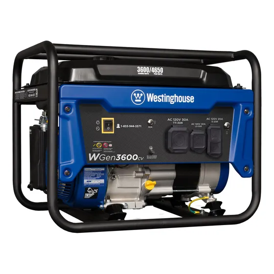Generador Portátil 4650w Con Salida Para Rv Y Sensor Co