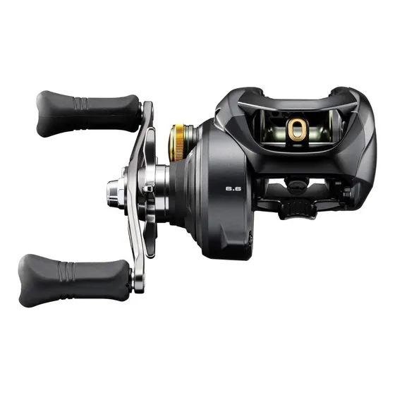 Reel rotativo Shimano Curado K 300HG izquierdo color negro