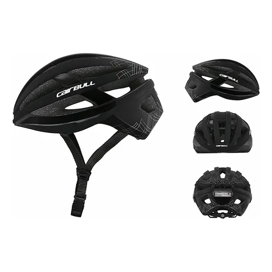 Casco Cairbull Vista Ciclismo Mtb Ruta Patinaje Color Negro Talla 54 A 61 Cm