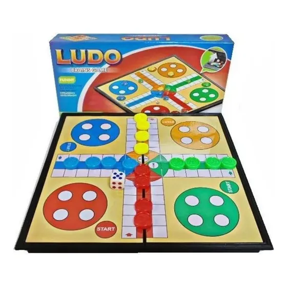 Juego De Mesa Ludo De Tablero Magnético