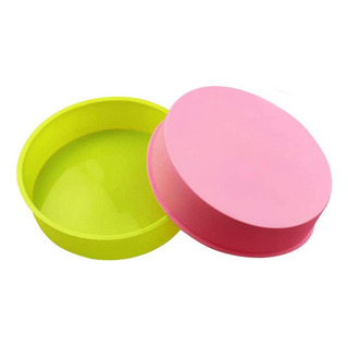 * 2 Moldes De Silicona Para Tartas, 8 Pulgadas Redondas, * 2 Moldes De Silicona Para Tartas, 8 Pulgadas Redondas,