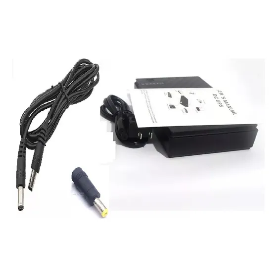 Cable Extension Corriente Plug 5.5x2.5mm 12v 3a Mini Ups 1m 