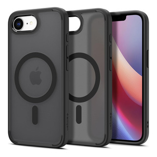 Funda Spigen Ultra Hybrid Magfit Para iPhone 16e Frost, Color Negro Funda Spigen Ultra Hybrid Magfit Para iPhone 16e Frost, Color Negro