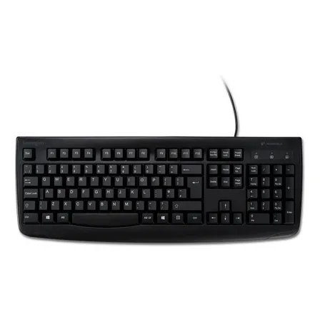Teclado For Life Lavable Alámbrico Negro Kensington