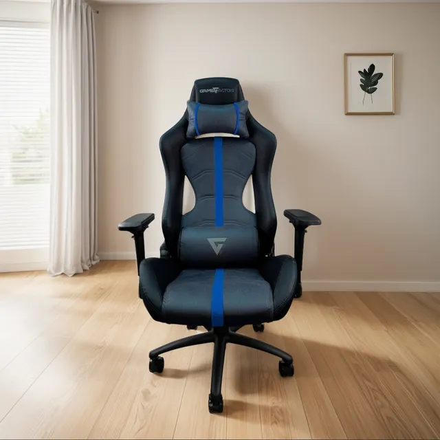 Silla Gamer Gamefactor Cgc650 Soporta 150kg Color Negro