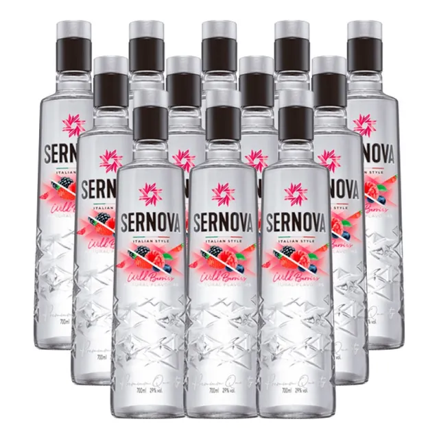 Vodka Sernova Wild Berries 750 Ml X12