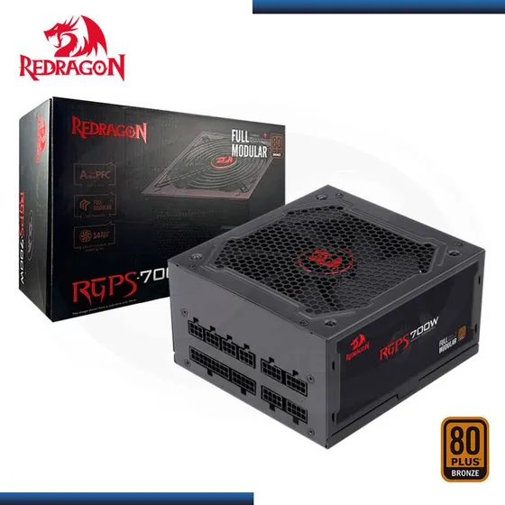 Redragon Fp Gc-ps005 700w Certifie 80+ Bronze - Sku:gc-ps005