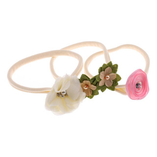 Nihay 3 Pcs Diadema Para Niñas Recién Nacido Floral De Nihay 3 Pcs Diadema Para Niñas Recién Nacido Floral De