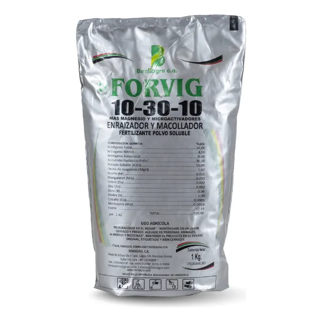Forvig 10-30-10 Regulador De Crecimiento X 1 Kilo
