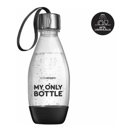 Garrafa Plástica My Only Bottle 500ml Sodastream Preto