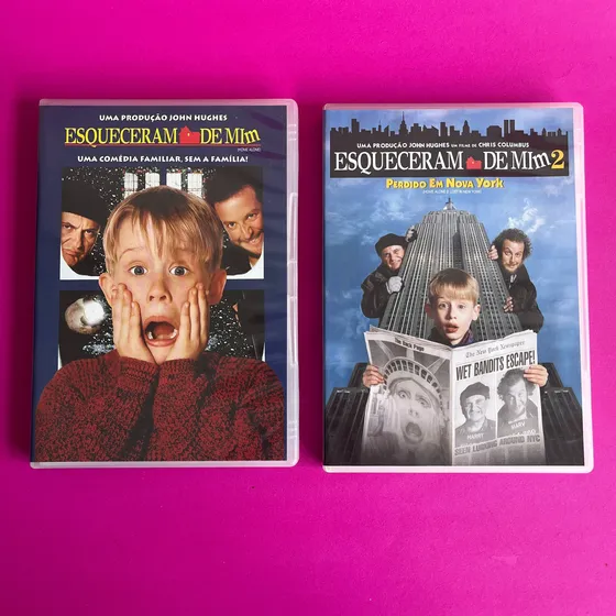 Esqueceram De Mim 1 E 2 - Dvd