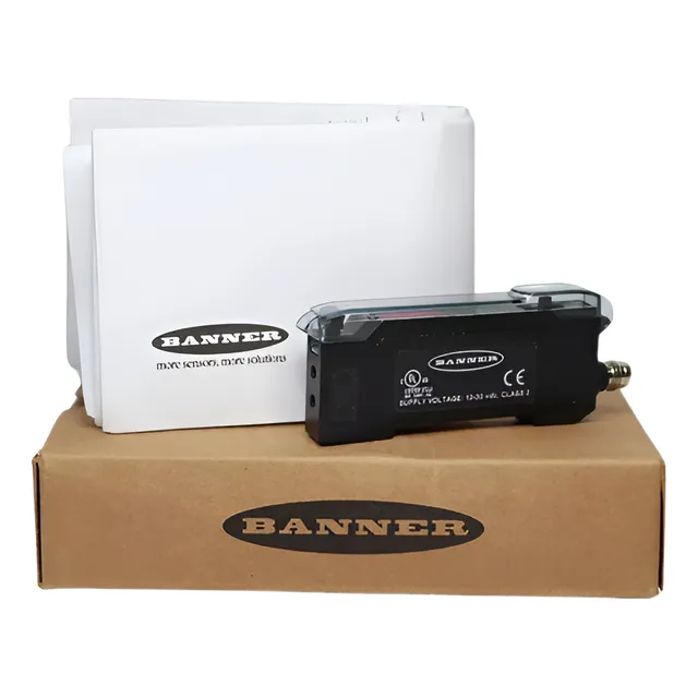 Amplificador De Fibra Óptica 19359 Pnp Banner Df-g1-ps-q7 
