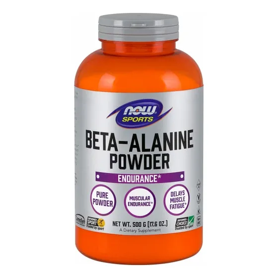 Beta Alanina En Polvo De Supplement Now Foods, 500 G (paquet