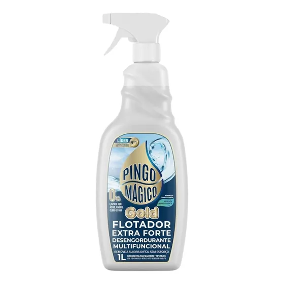Flotador Desengordurante Pingo Magico Extra Forte 1l