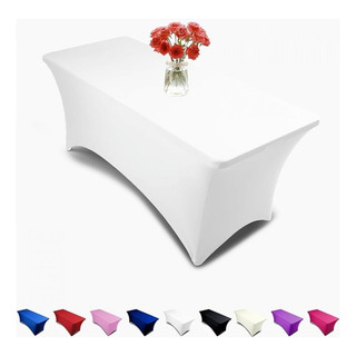 Mantel Rectangular Elástica Para Bodas En Restaurantes 6ft Mantel Rectangular Elástica Para Bodas En Restaurantes 6ft