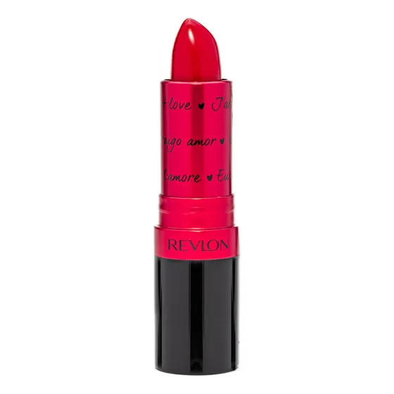 Labial Revlon super lustrous lipstick Super Lustrous color love is on cremoso