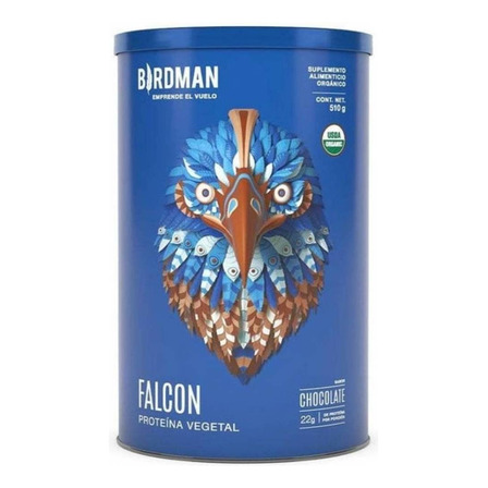 Falcon Protein 510gr Birdman Proteina Organica Vegana Sabor Chocolate Falcon Protein 510gr Birdman Proteina Organica Vegana Sabor Chocolate