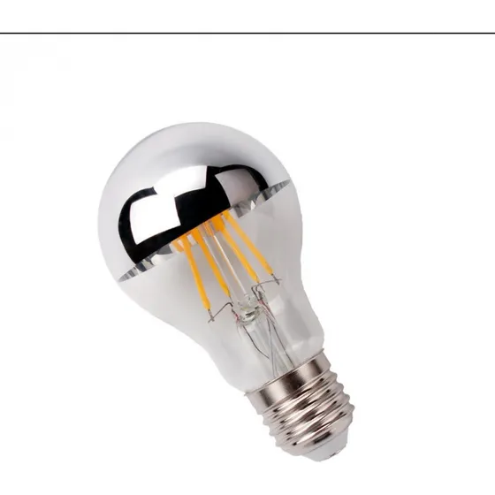Lâmpada Bulbo 4w Cromada Âmbar E-27 - Luminatti