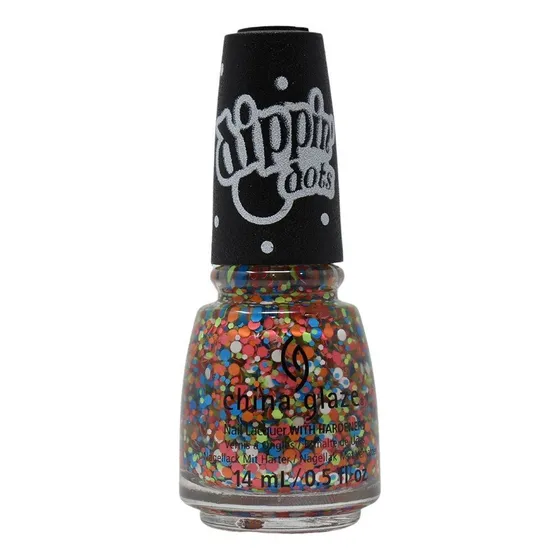 Esmalte De Uñas China Glaze Rainbow Ice Con Glitter 14ml