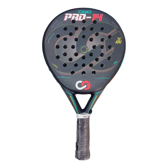 Paleta De Padel Cigio Pro 14 Carbono Flex Excelente Formato