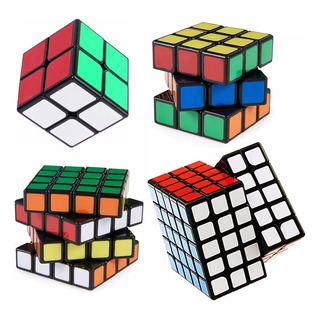 Set Cubo De Rubik Profesional Lubricado De 2x2, 3x3, 4x4 5x5 Set Cubo De Rubik Profesional Lubricado De 2x2, 3x3, 4x4 5x5