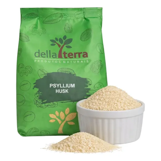 Psyllium Husk Premium Original Importado 1 Kg Della Terra