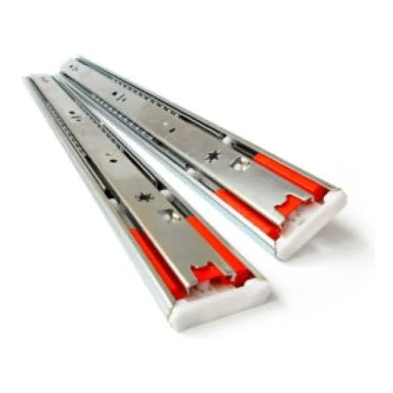 Corredera Telescopica Con Freno Y Push Open 30 Cm