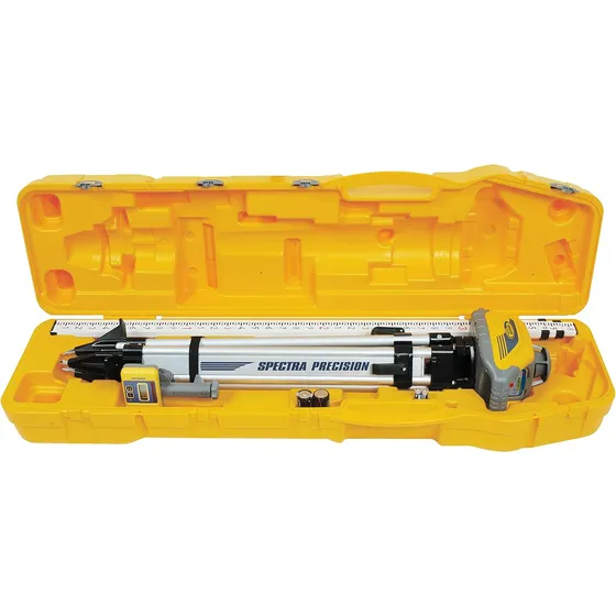 Spectra Precision Ll100n-1 Kit De Nivel Láser Con Receptor Y