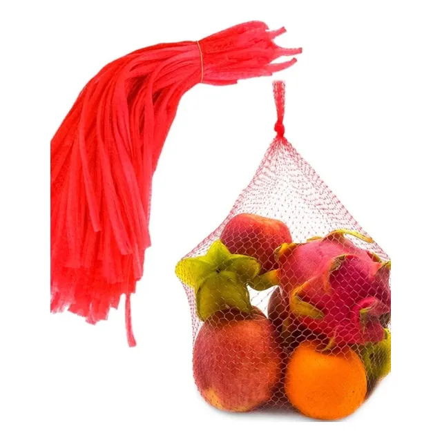 Malla Plástica Frutas Verduras Ajos Flores X 20 Mts